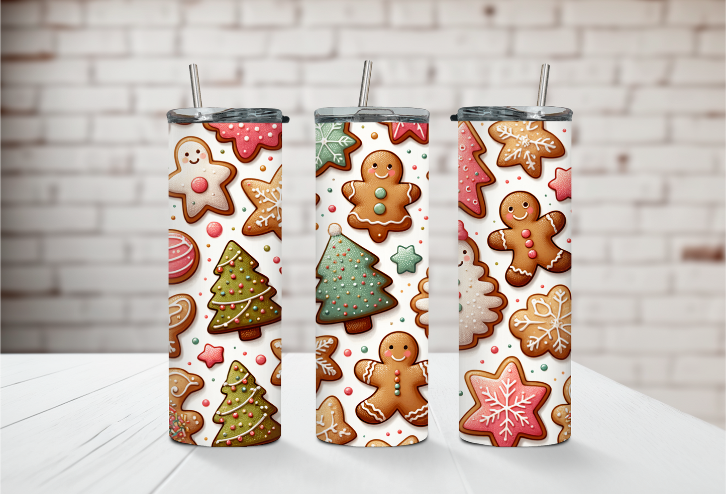 Gingerbread Cookie 20oz Tumbler