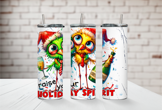 Raise Your Holiday Spirit 20oz Tumbler