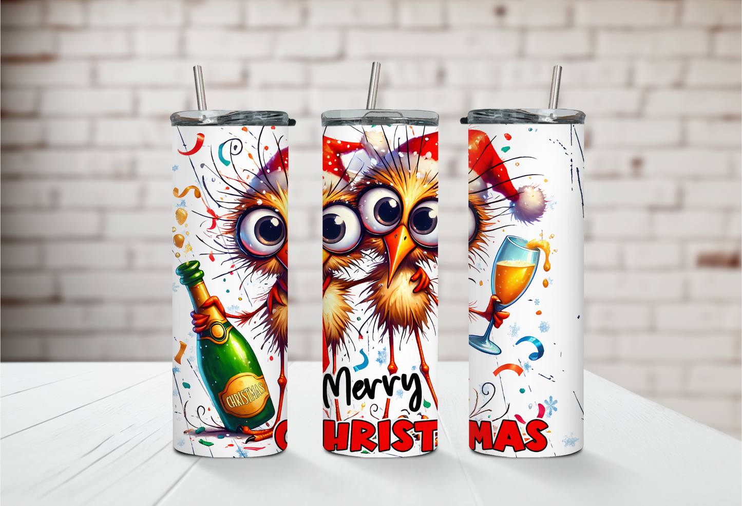 Funny Merry Christmas 20oz Tumbler