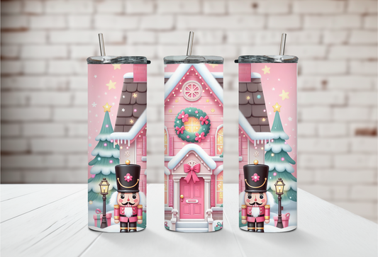 Pink Nutcracker 20oz Tumbler