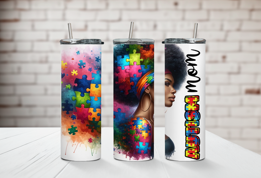 Autism Mum Tumbler 2