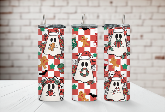 Ghost Christmas 20oz Tumbler